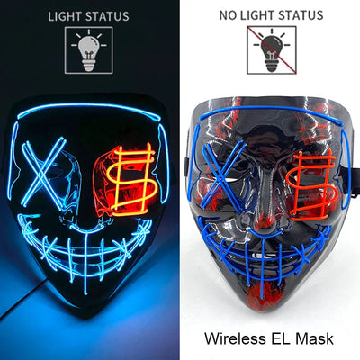 Neonowa maska LED (Purge)