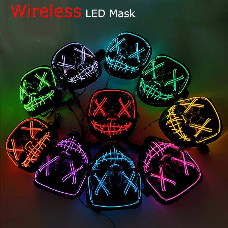 Neonowa maska LED (Purge)