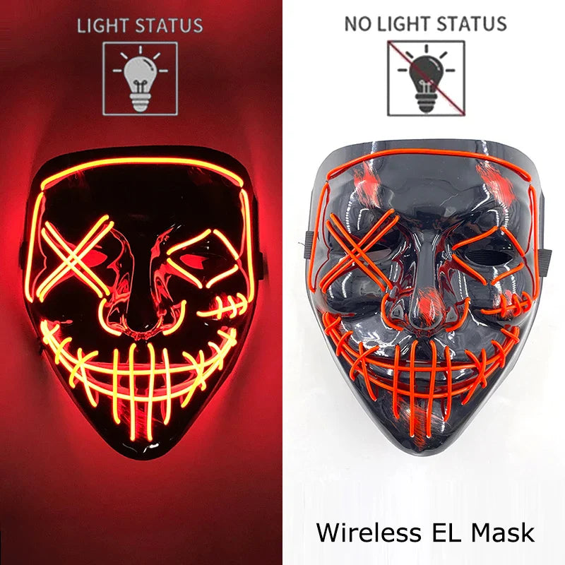 Neonowa maska LED (Purge)