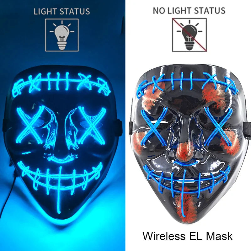 Neonowa maska LED (Purge)