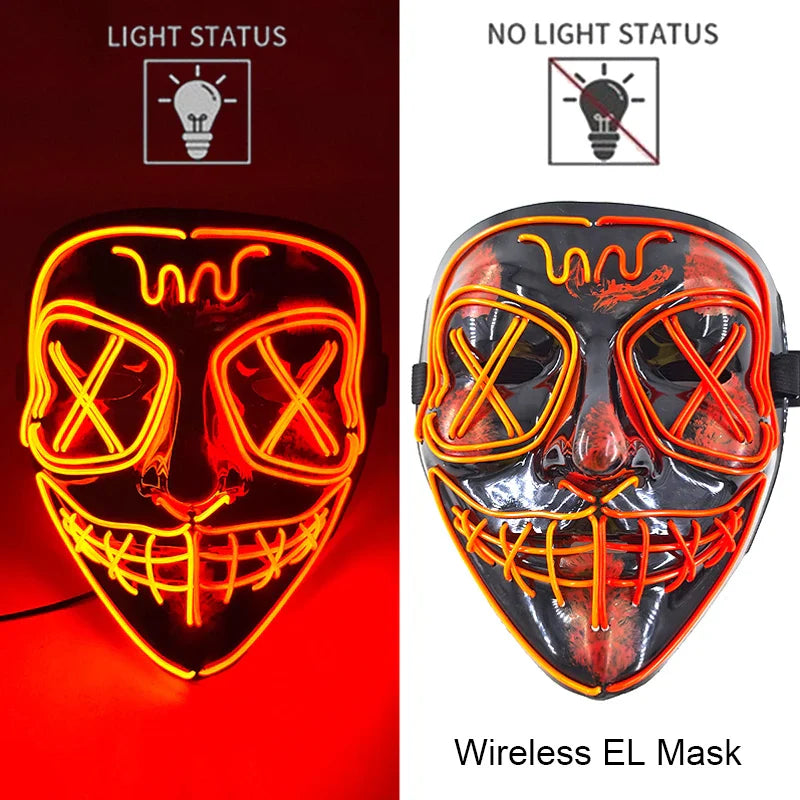 Neonowa maska LED (Purge)
